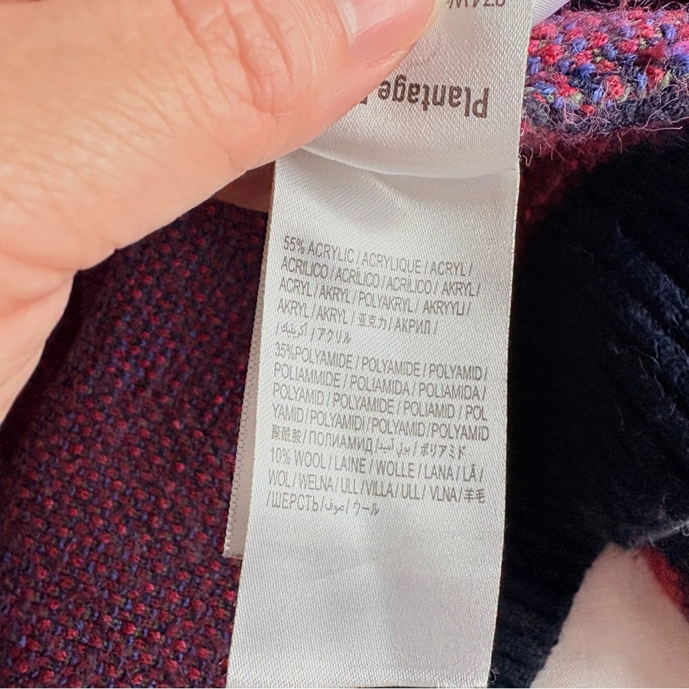 Farm Rio Ikat Dyed Hearts Open Front Cardigan - Picture 10 of 13